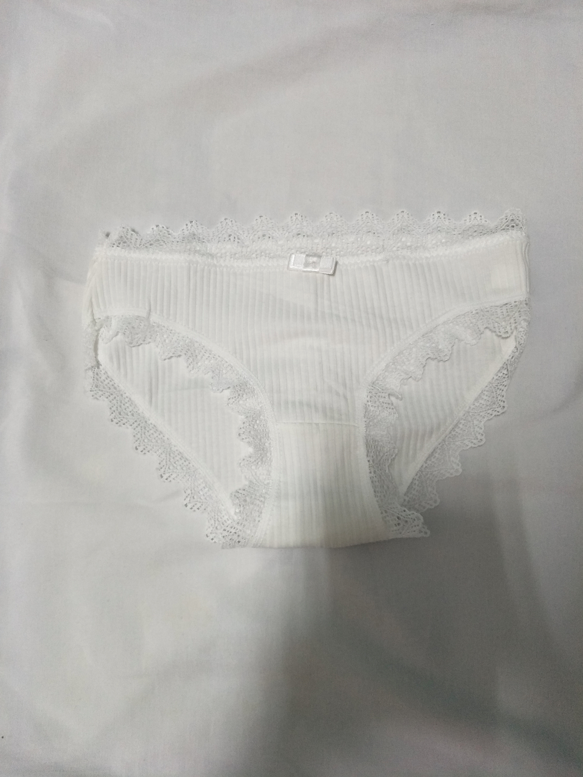 白色清純褲褲❤