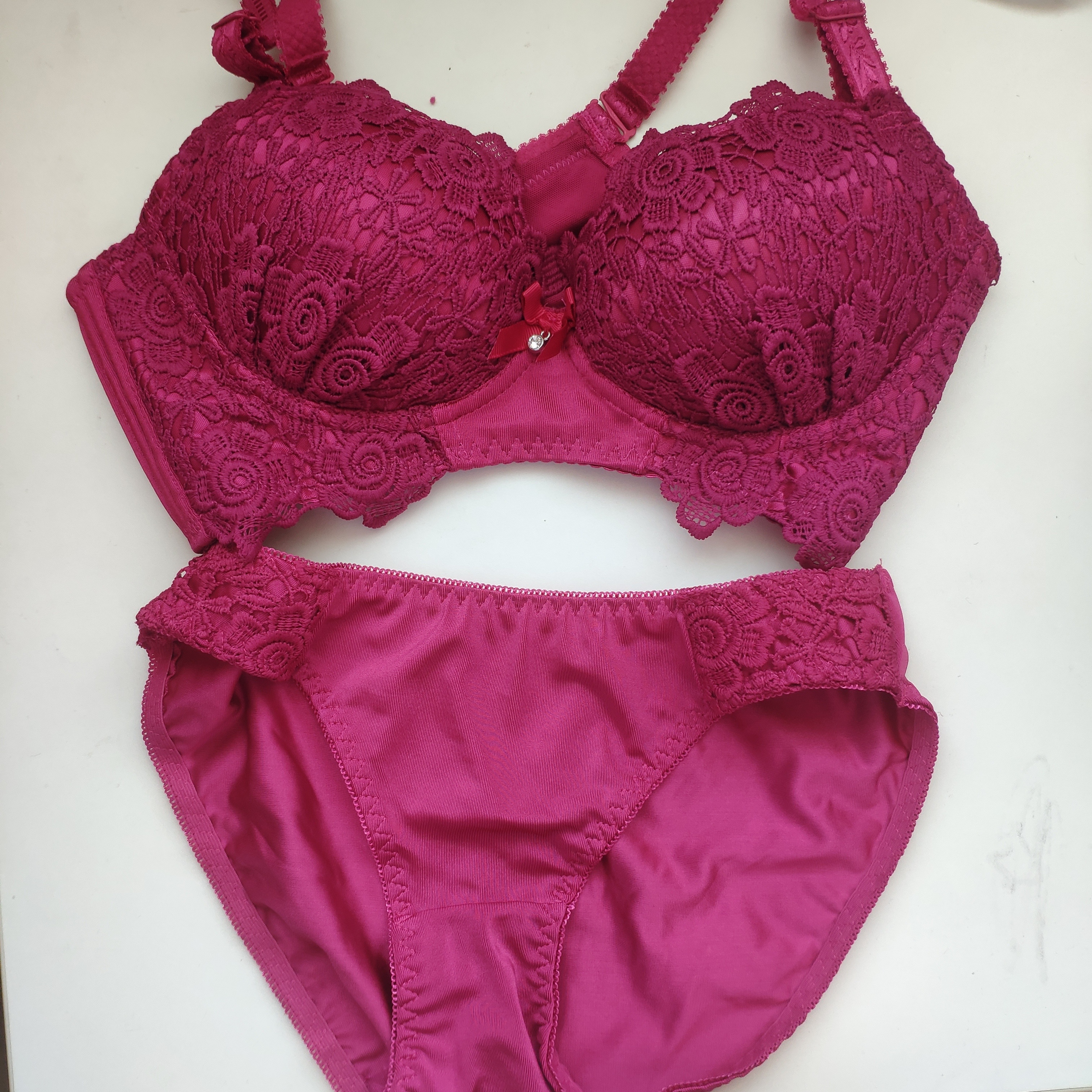 成套內衣（西瓜紅）