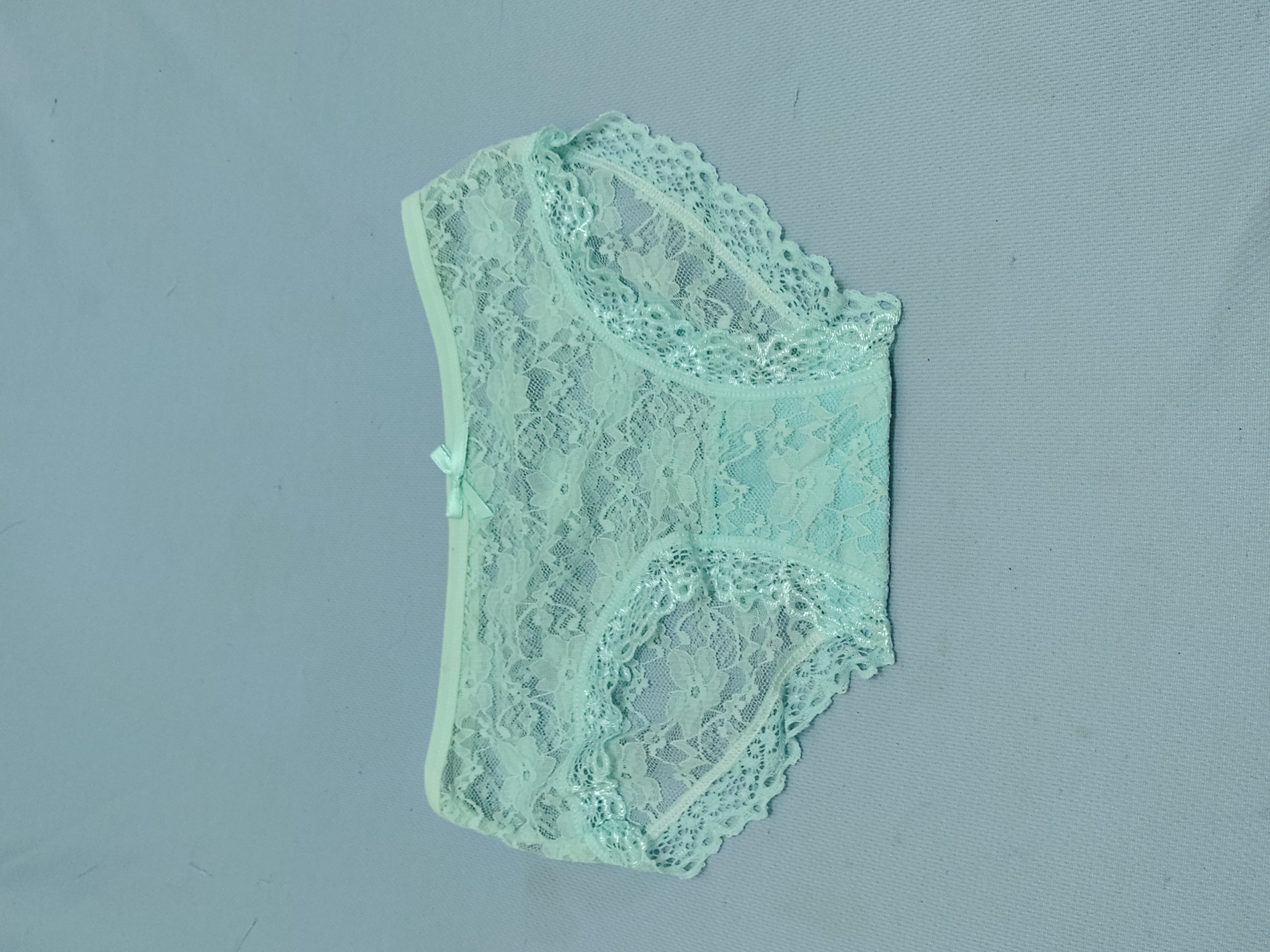 蕾絲內褲-湖水綠