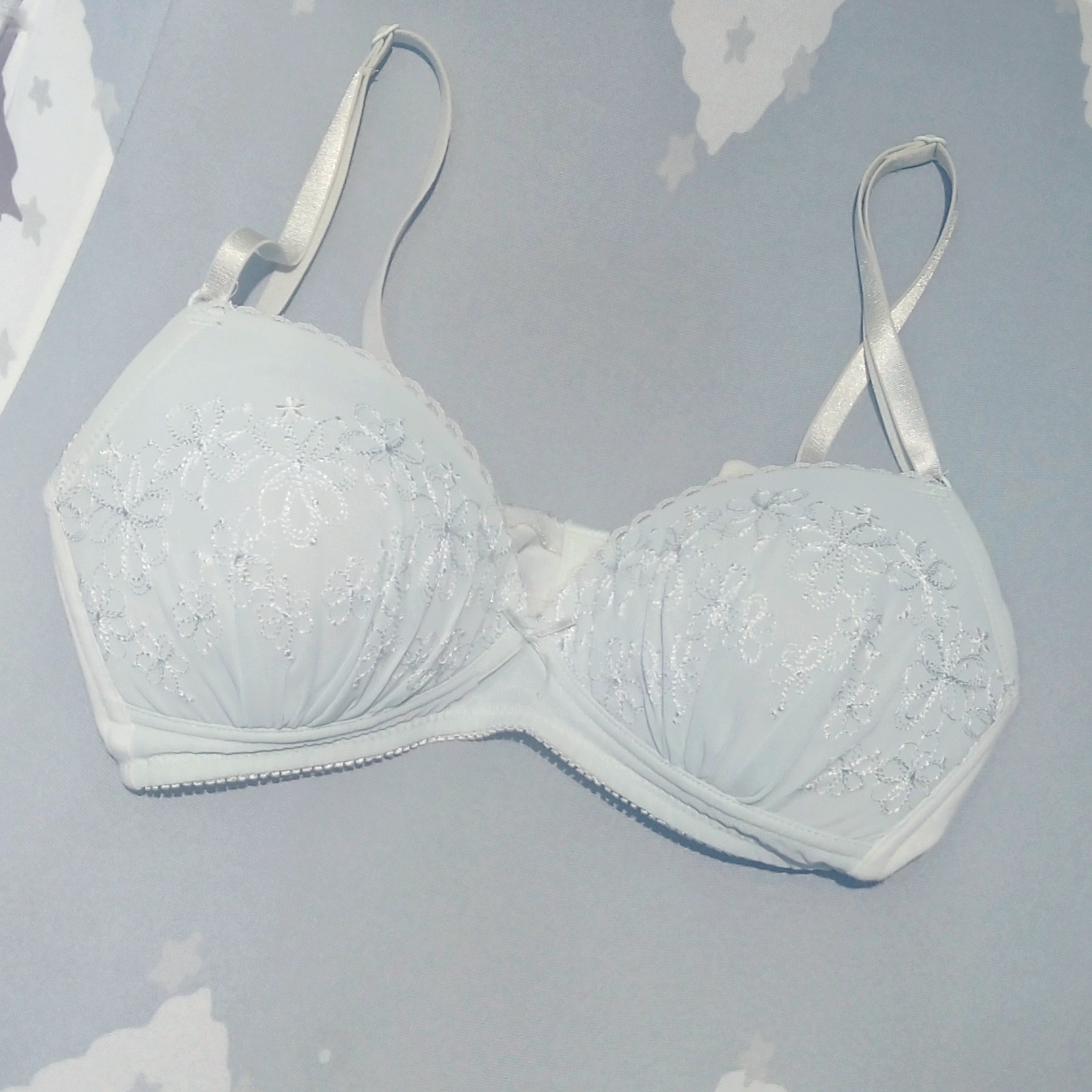 藍綠色久用內衣