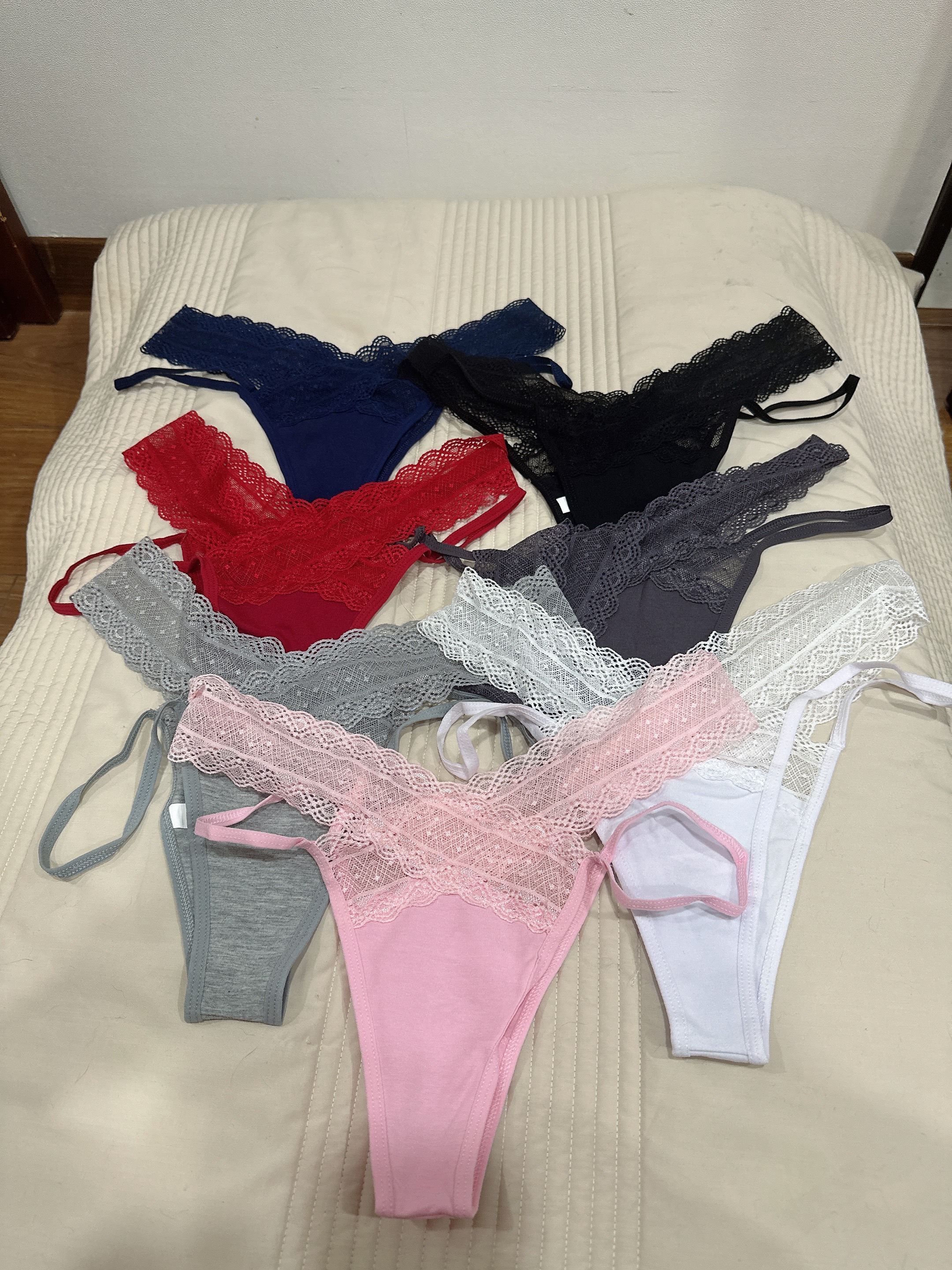 開衩丁字褲（多色可選