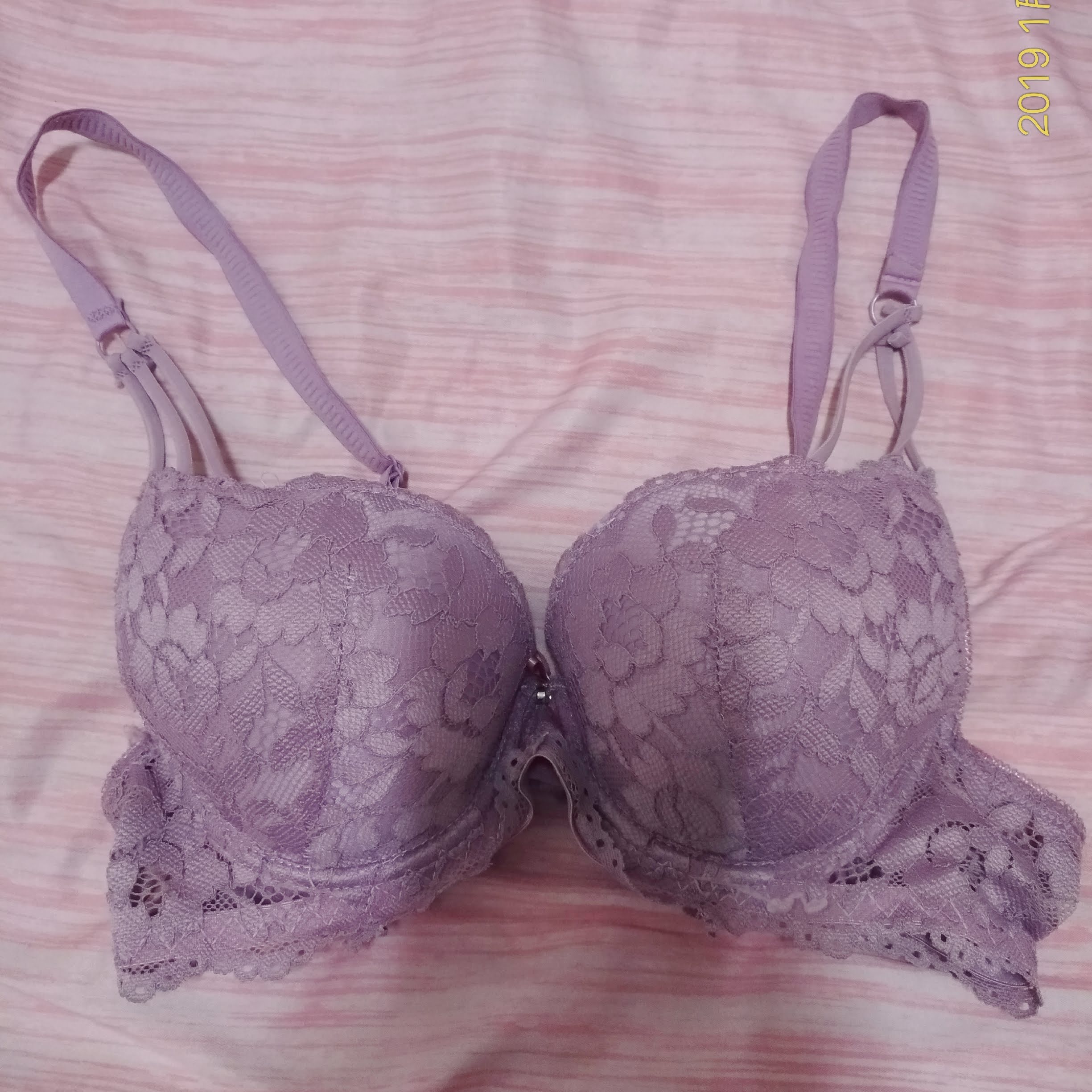 人妻原味 紫蕾絲內衣