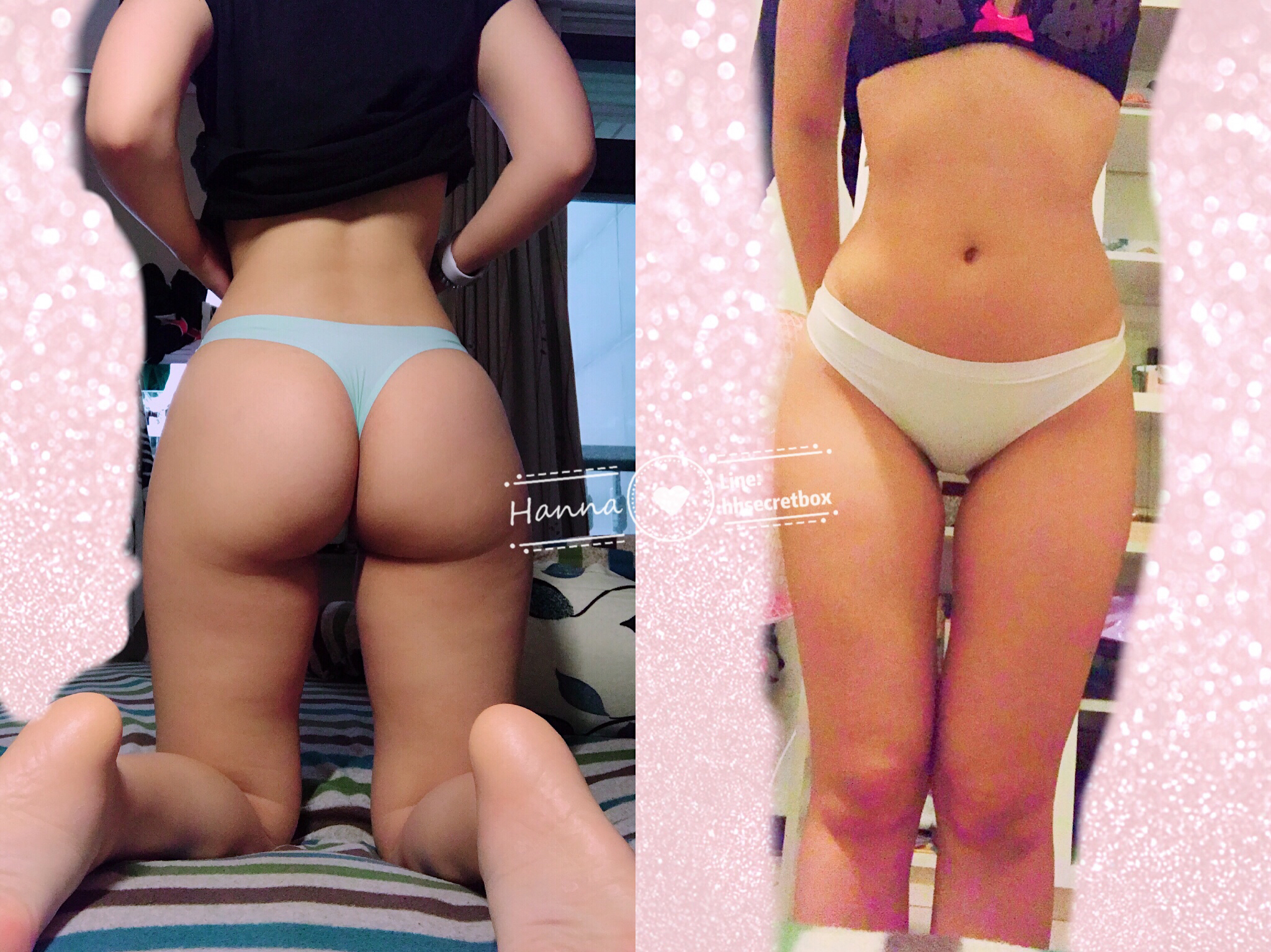 漢娜的貼身性感丁字褲