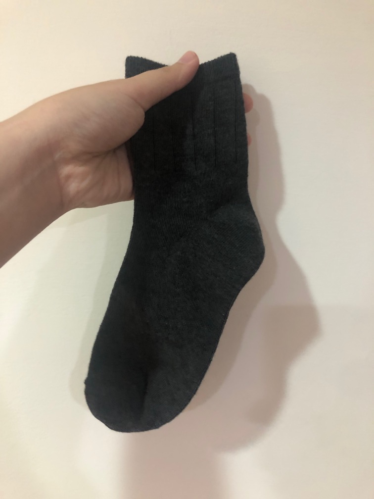 原味黑灰色襪子