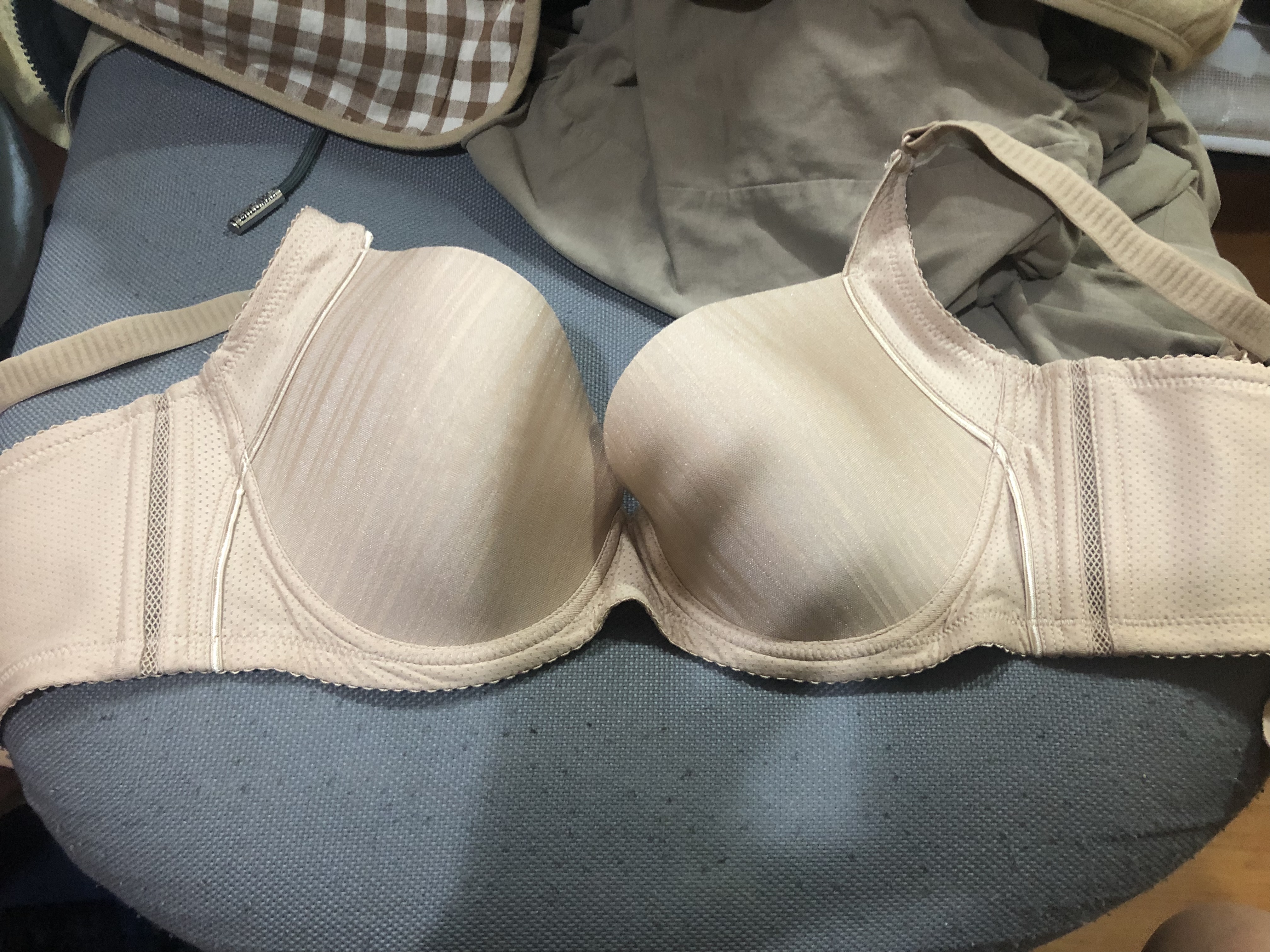 原味膚色條紋內衣