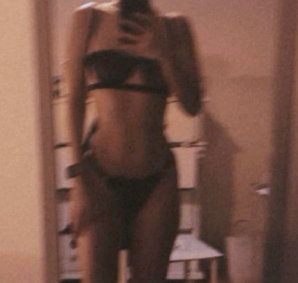 黑色超透蕾絲內衣套裝